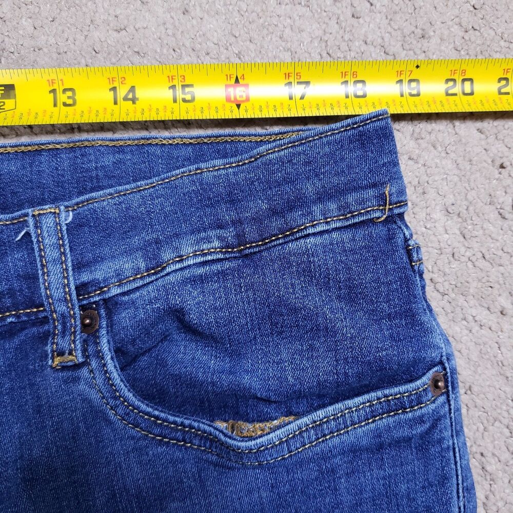 Lucky Brand Mens Jeans 38x32 (Fits 36x31) Blue 412 Athletic Slim Dark Whiskered - Picture 9 of 12